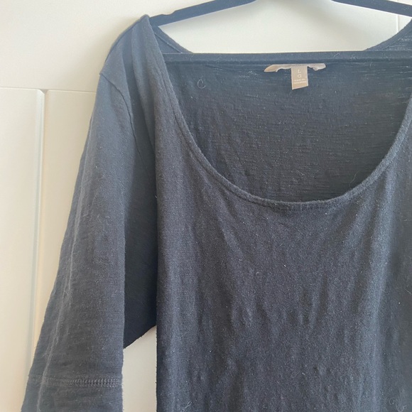 Black T-Shirt Dress - Picture 3 of 3